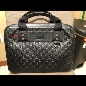 Gucci laptop bag